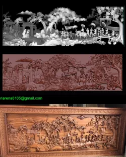 3d STL model for cnc  -  The cult of honor Thank ancestor
