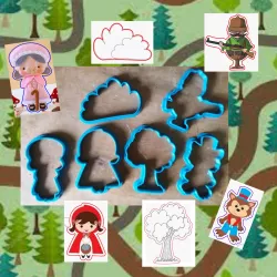 6 red cap red cap cookie cutters red cap children's stories