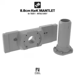 8.8cm KwK 36 GUN MANTLET (EARLY) FOR TIGER I