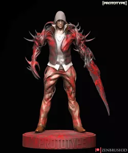 Alex Mercer - Prototype 3D PRINTING MODEL STL