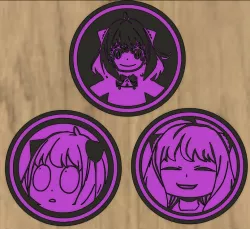 Anya Forger - Coaster Collection