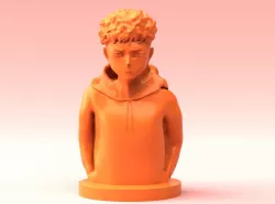 Bad Bunny Otaku STL Model