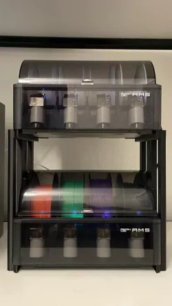 Bambu AMS Colour 2 Tier Stand (for 2 AMS Units 1 Above 1 Below)