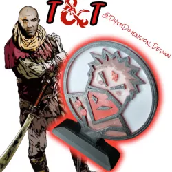 BANDIT - D&D SET - D&D MINIS - D&D MINIATURES - D&D BANDIT TOKEN - TOKEN - MINIATURE - DUNGEONS AND DRAGONS EVIL PG