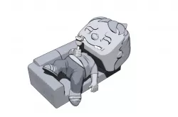 BARNEY DONT CRY - POP CUSTOM - LOS SIMPSON