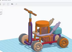 Barstool Racer for Joker Action figure