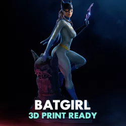 BatGirl - 3D Print Ready