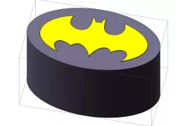 batman box with secret hiding place and secret opening