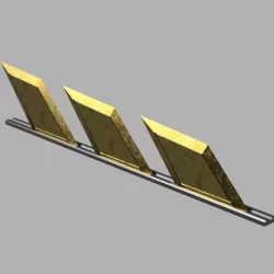 BATMAN BvS style FINS (BLADES)