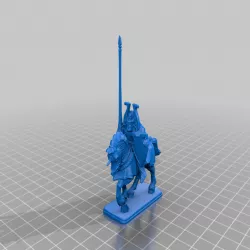 Battle masters - Lord Knights, Champion of chaos and horse (imperial/chaos army)