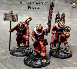 Beastmen in Space! Multipart Warrior Priests