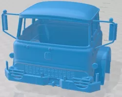 Bedford MK 1972 Printable Cabin Truck