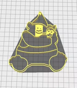 Biggie Mr. Dinkles Trolls Cookie Cutter