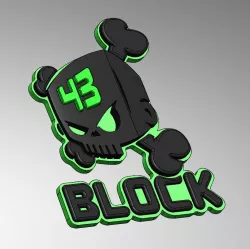 BLOCK 43 - KEN BLOCK LOGO