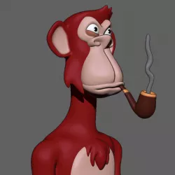 Bored Ape Bust 122