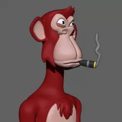 Bored Ape Bust 123
