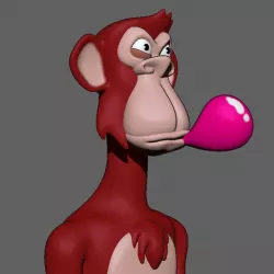 Bored Ape Bust 124