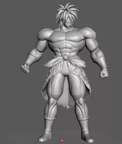 Broly Normal Form (Dragon Ball) 3D Model