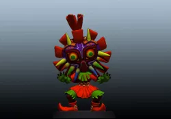 Bubble head SKULL KID MAJORA'S MASK