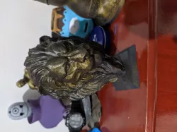 Bust Lion Low poly