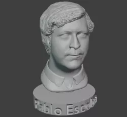 Bust of Pablo Escobar