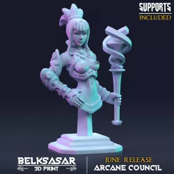 Bust Topless - Wizard Kaliwen Greyhand