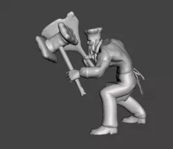Butcher Olaf 3D Model