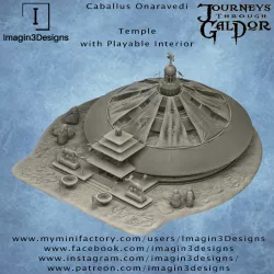 Caballus Onaravedi: Horselord Temple with Playable Interior