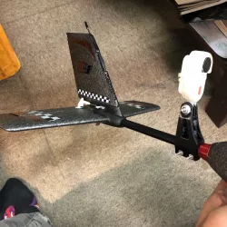 Caddx Peanut camera Tail Boom mount Hee Wing T1 Ranger