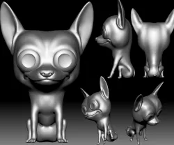 Chihuahua Funko Pop 3D printable