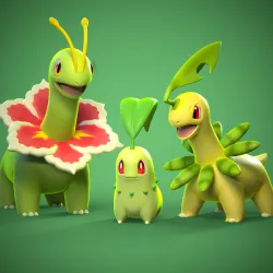 chikorita evolutions