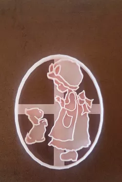 Cookie cutter Sarah Kay dog