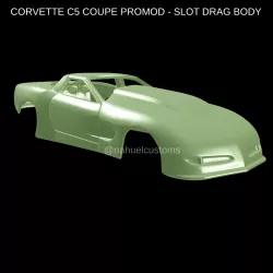 CORVETTE C5 COUPE PROMOD - SLOT DRAG BODY