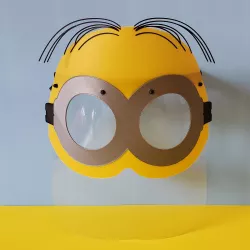 COVID MASK FUN KIDS MINION