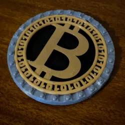 Cryptocurrency coasters