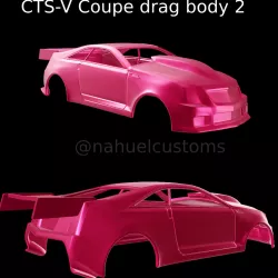 CTS-V Coupe drag body 2