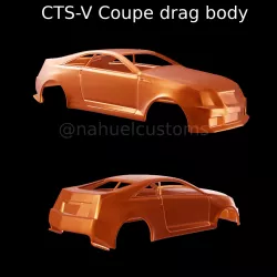 CTS-V Coupe drag body