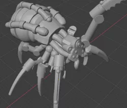 Cyberachnids, Robot spiders , van saar