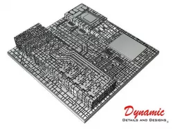 Death Star Surface Tile 01B