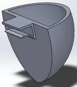 Desk plant holder clip