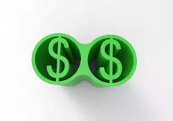 DOUBLE WEED FILTER TIP DOLLAR