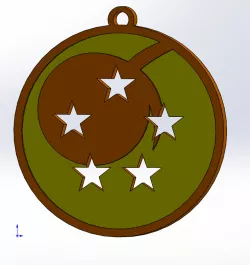 Dragon ball 5 Star 2D Sphere