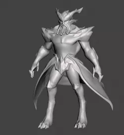 Dragon Oracle Udyr (Bear form) 3D Model