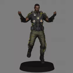 Electro - Spiderman No Way Home low poly 3d print