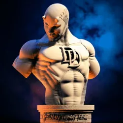 Fan Art - Daredevil - Bust
