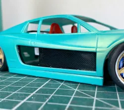Ferrari Testarossa 512 custom side scoops