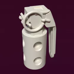 Flashbang Grenade Stylized m84