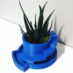 Floating Staircase Planter