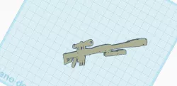 fortnite barret llavero keychain sniper pesado heavy