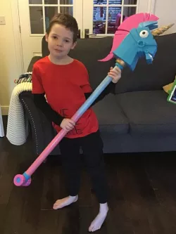 Fortnite Rainbow Smash Axe - Modified Head
